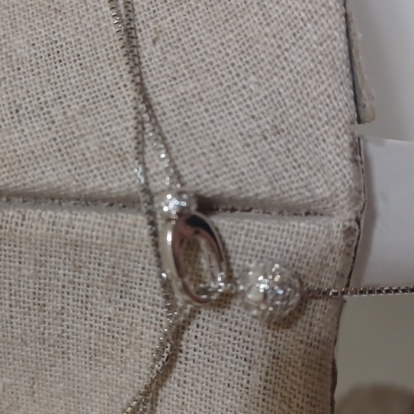 Jade of Yesteryear Jade and Silver Necklace NEW - Picture 7 of 11